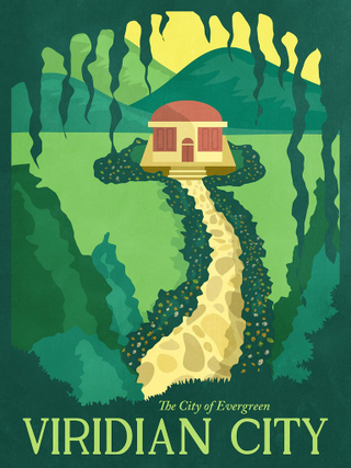 Illustration for article titled These Pokemon Travel Posters Will Make You Want To Vacation In Kanto